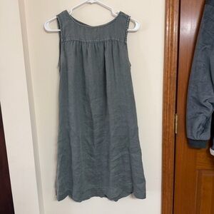 Cynthia Rowley Linen Chambray Sleeveless Top